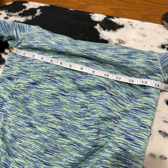 Athleta Space Dye Hooded Pullover Top Womens SZ XS Long Sleeve Stretch Hoodie - Picture 8 of 8